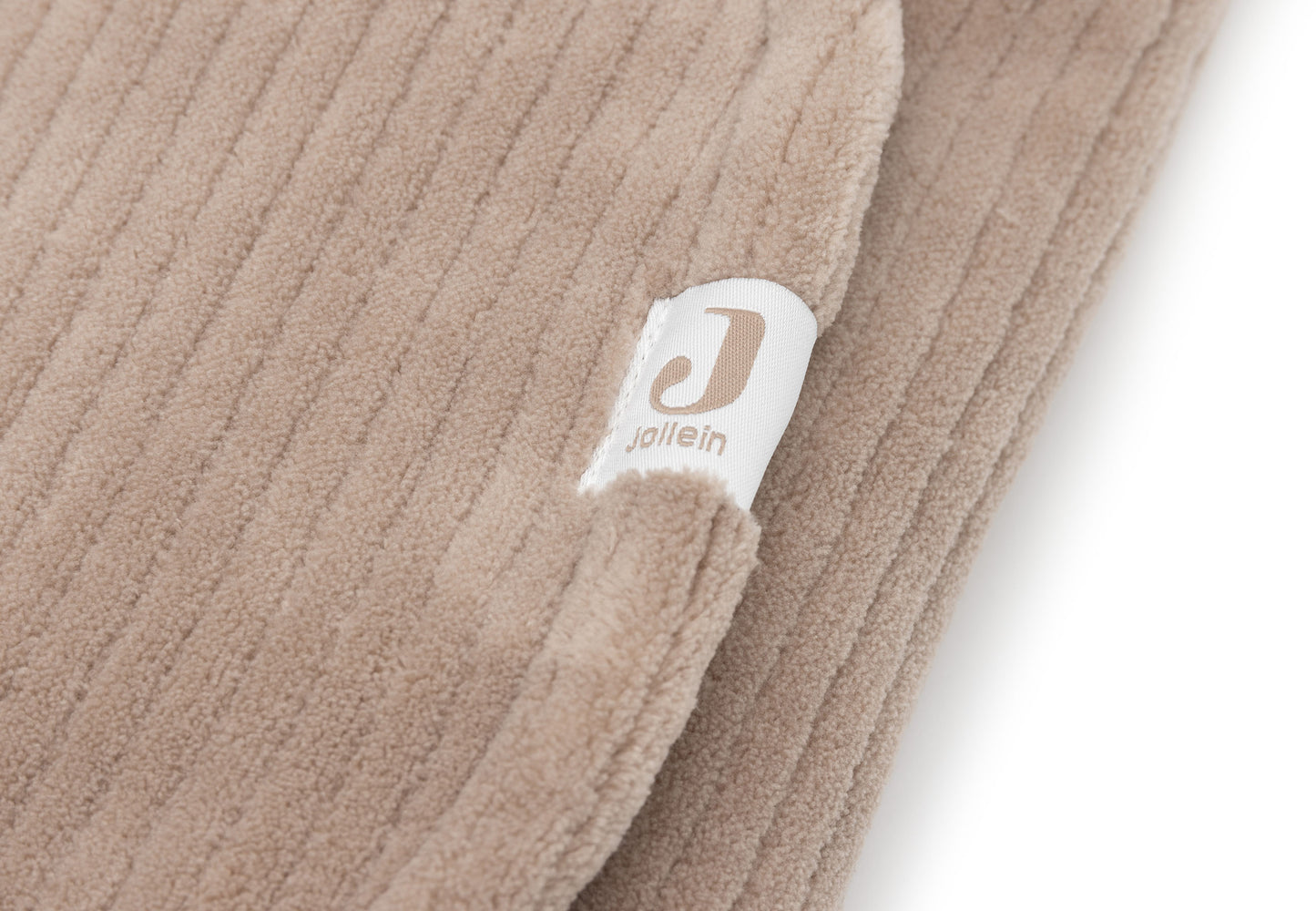 Couverture portefeuille Bunny Cloudy Rib - Milky Coffee