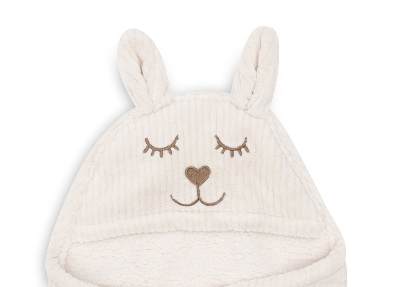 Couverture portefeuille Bunny Cloudy Rib - Oatmeal