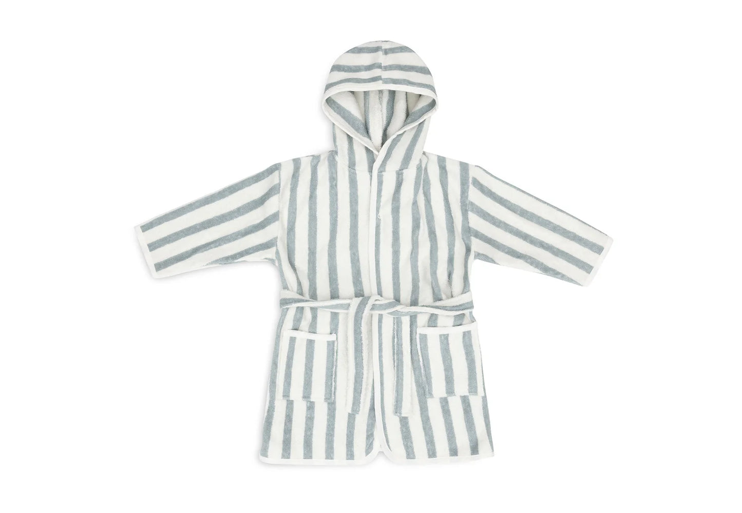 Peignoir de bain 3-4 ans - Stripe Sea Green
