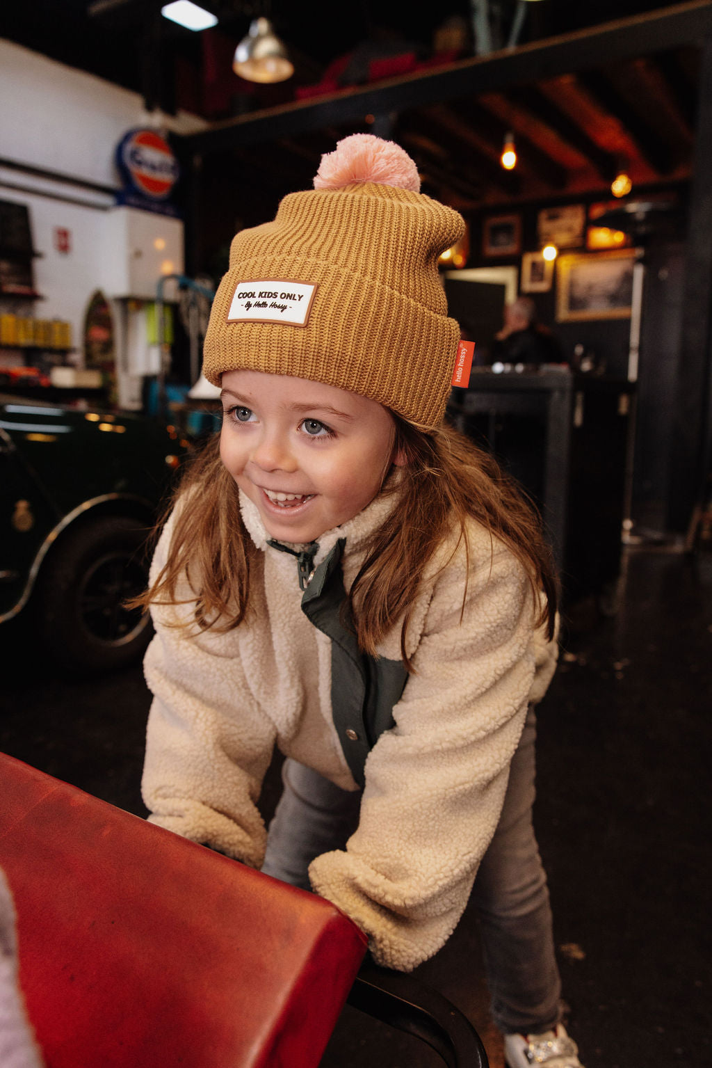 Bonnet Color Block - Macaroon