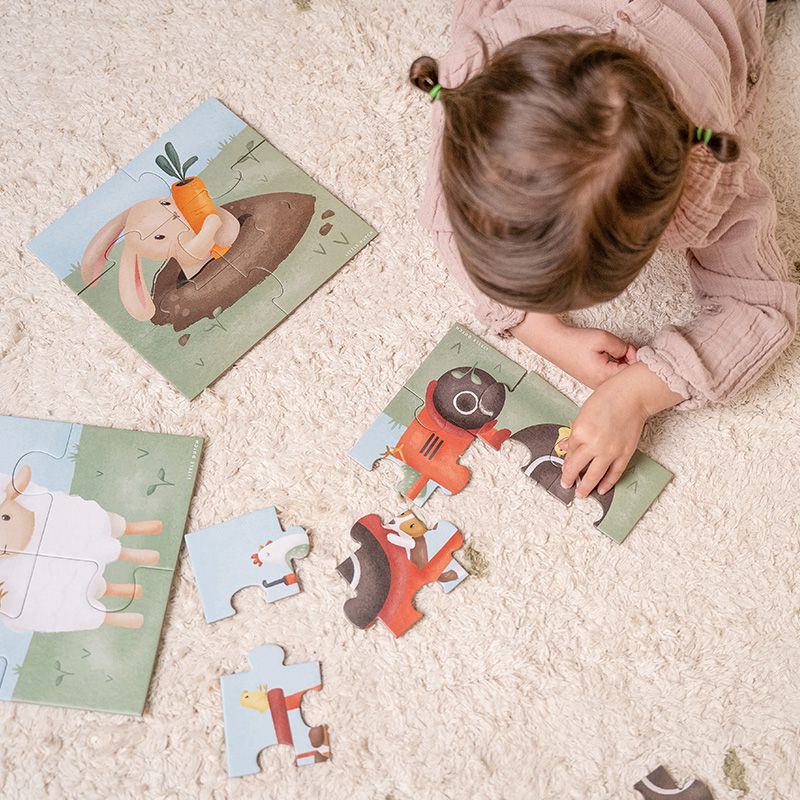 Puzzle 4 en 1 - Little Farm