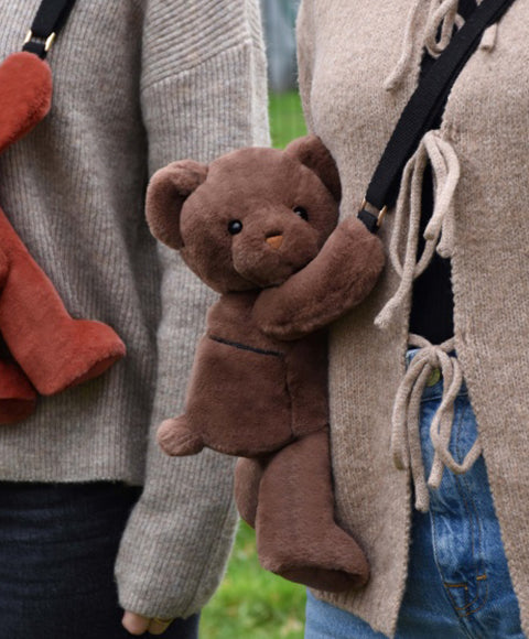 Sac Nounours - Marron glacé