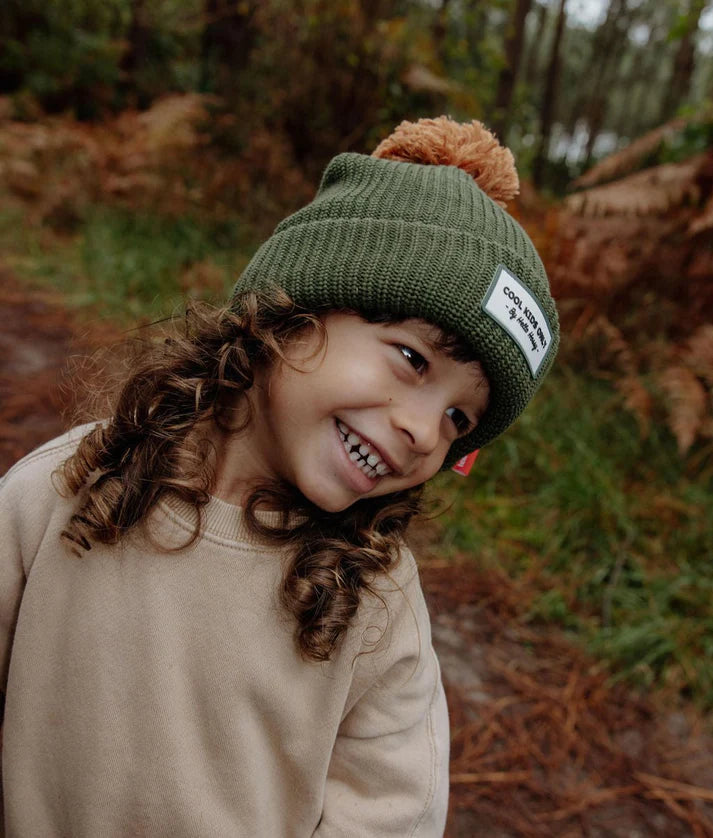 Bonnet Color Block - Forest