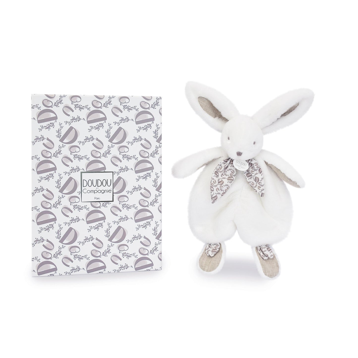 Doudou Lapin - Blanc