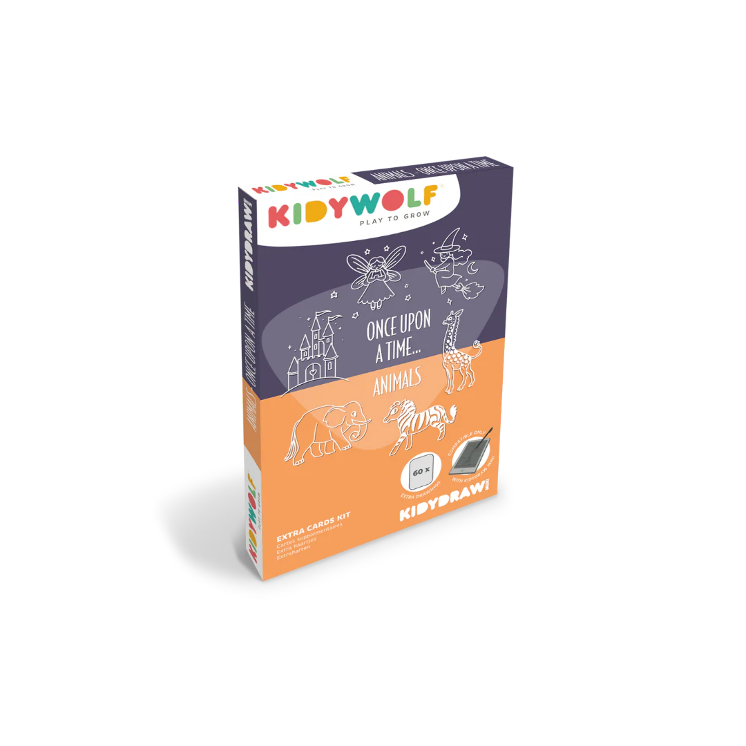 Cartes Kidydraw - Il était une fois & animaux