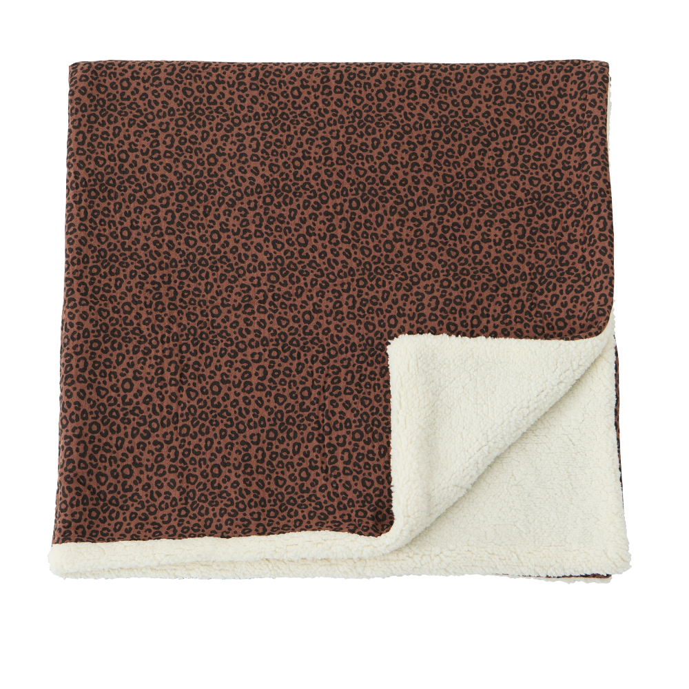Couverture Pilou - Léopard marron