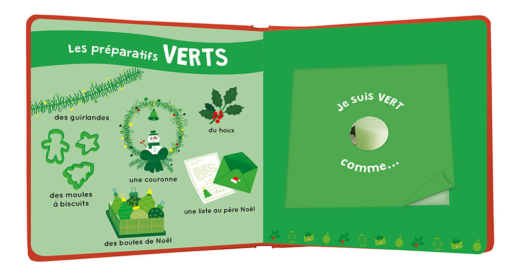 Mon livre des odeurs et des couleurs - Joyeux Noël !
