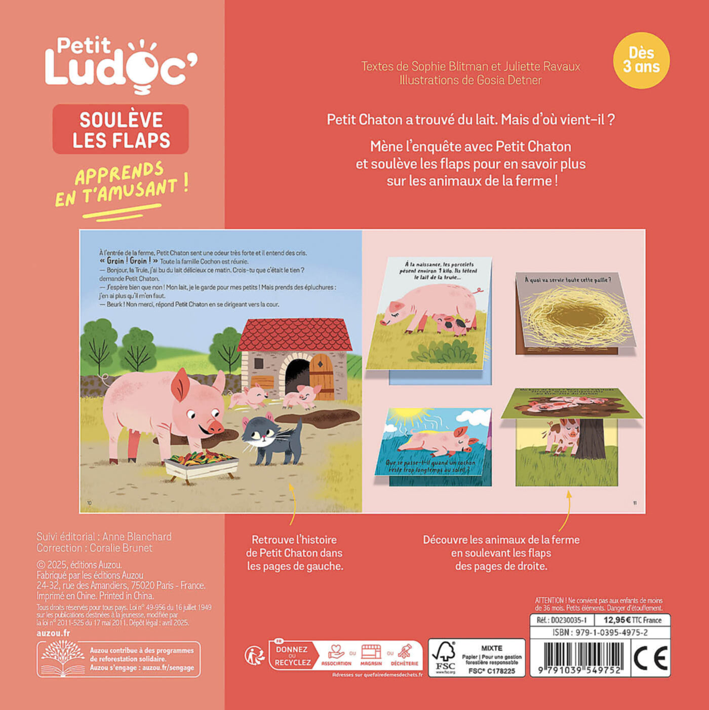 P'tit Ludoc - Flaps - Les animaux de la ferme