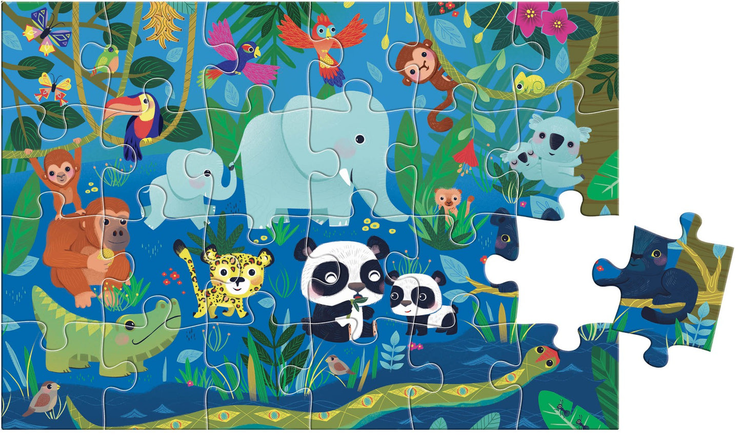Puzzle cherche et trouve - Les animaux