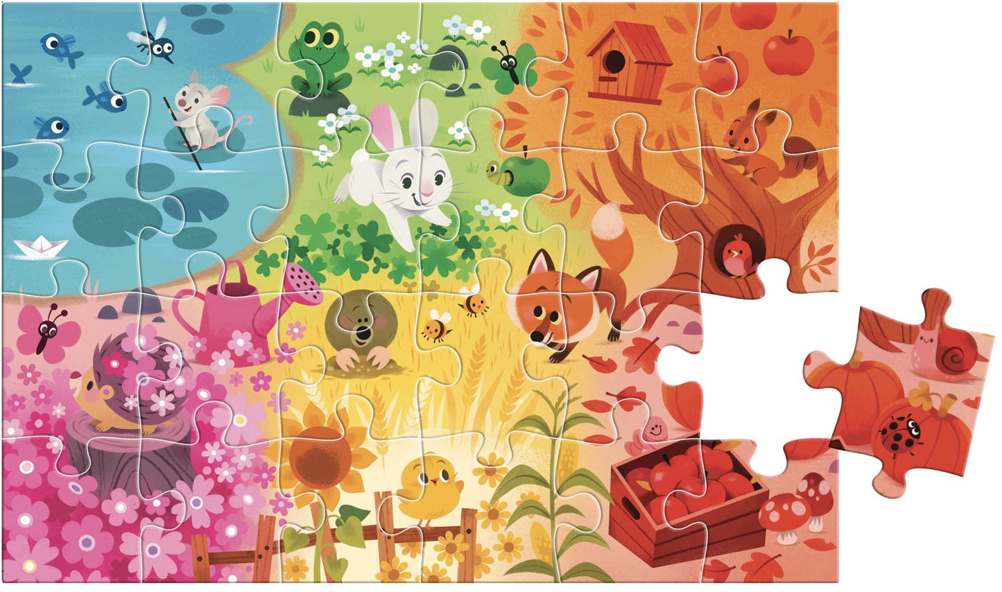 Puzzle cherche et trouve - Les couleurs