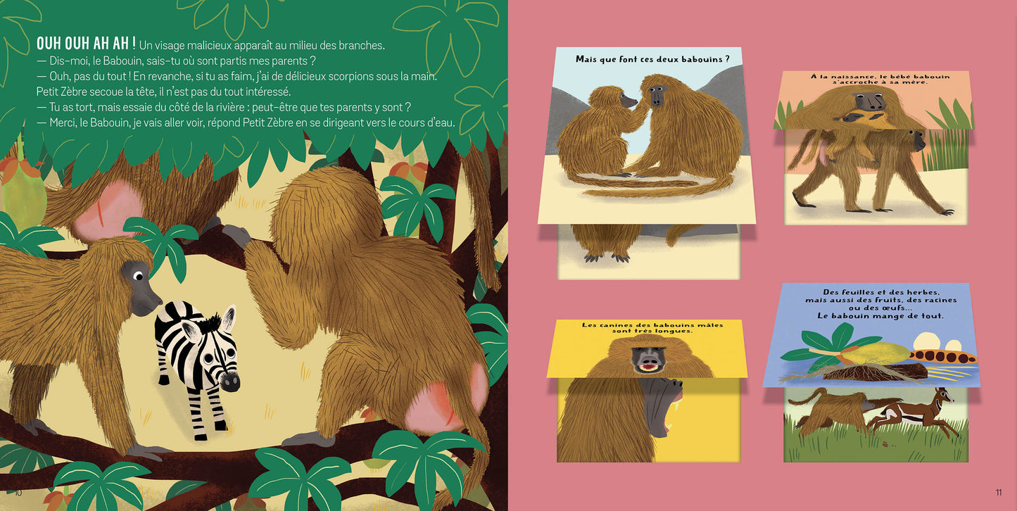 Petit Ludoc' - Flaps - Animaux de la Savane
