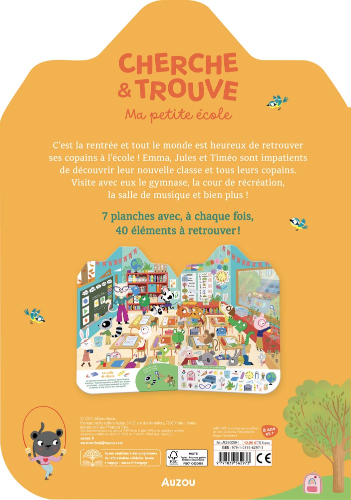 Cherche et trouve - Ma petite école