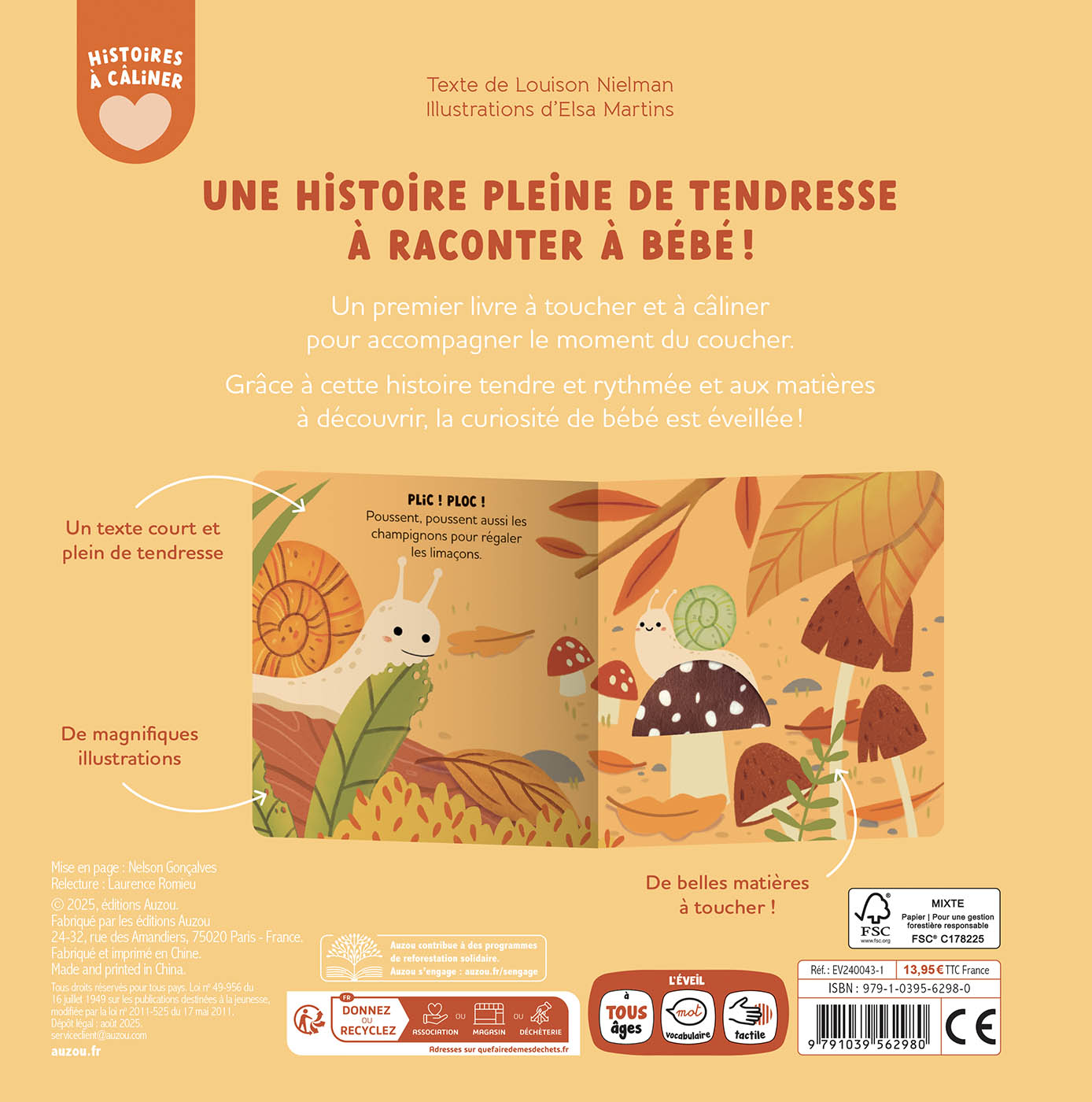 Histoires à câliner - Au coeur de la forêt