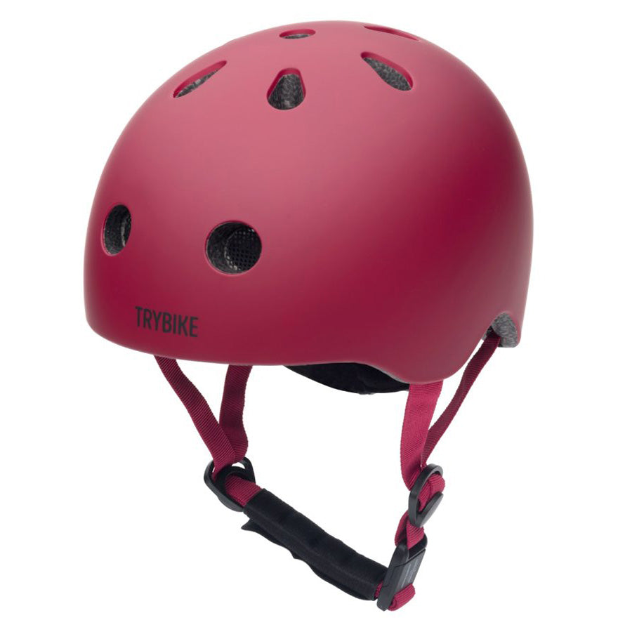 Casque draisienne - Rouge Mat - Taille XS