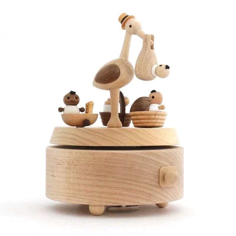 Boite à musique Bébé Cigogne N°16