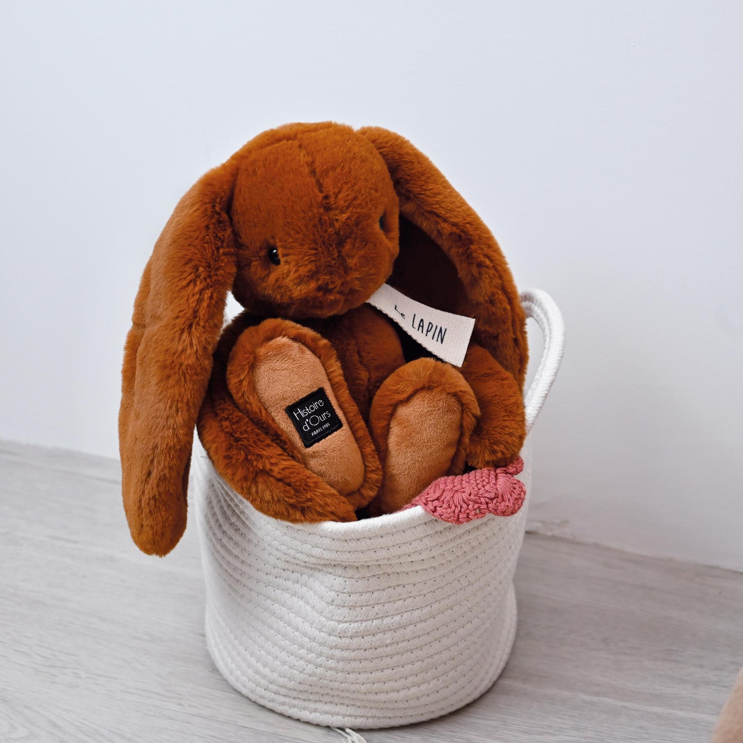 Peluche Lapin -Capuccino
