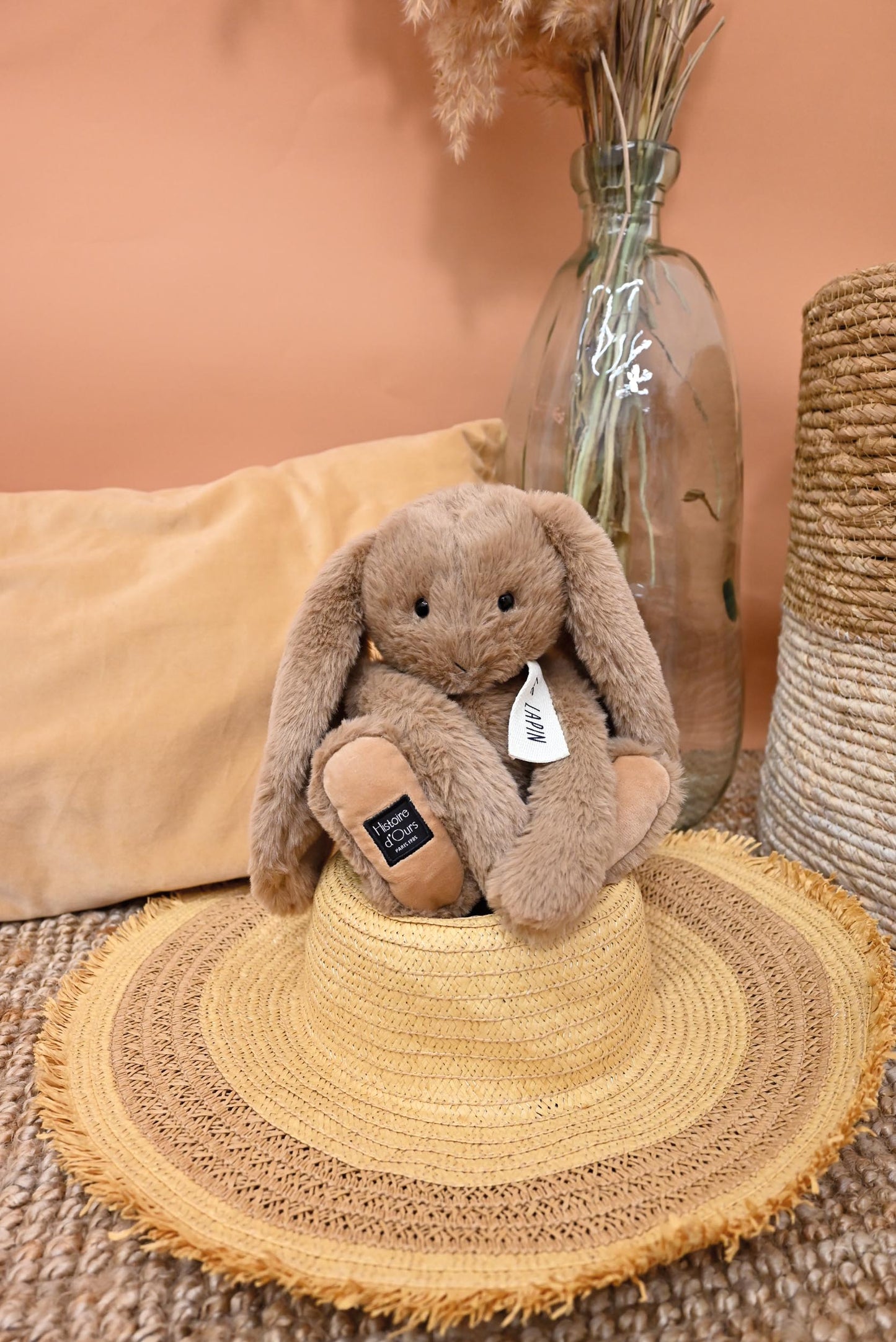 Peluche Lapin - Noisette