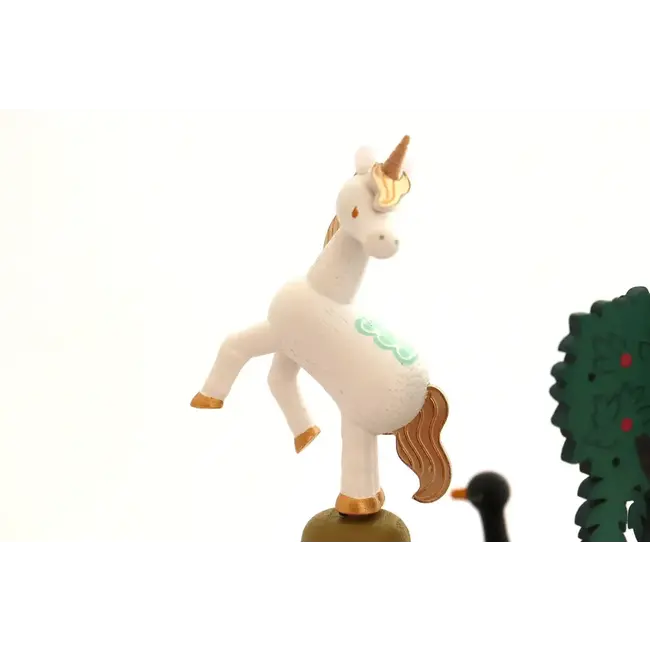 Boîte à musique Cygnes et Licorne N°51