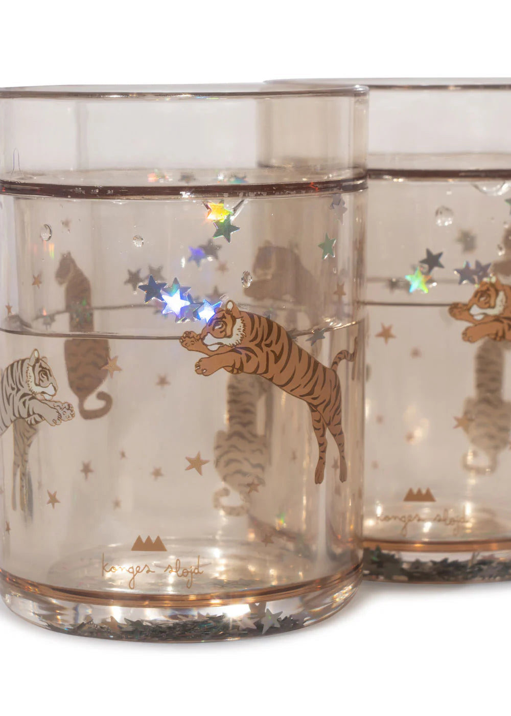 Gobelet à paillettes (unité) - Tigre