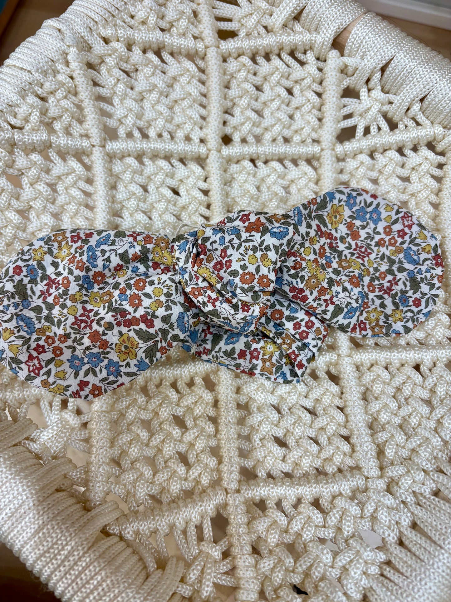 Turban en coton bébé 1-3 mois - Ava