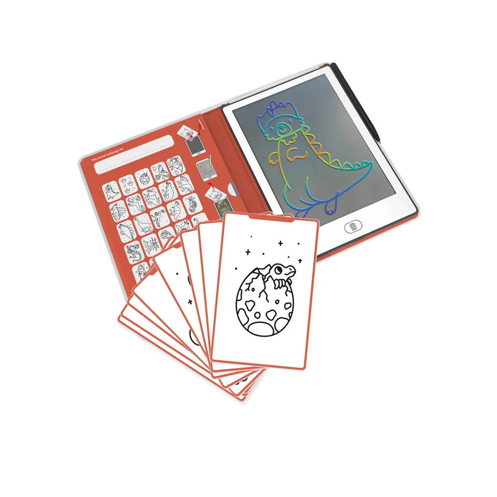 Kidydraw - Mini tablette - Dinosaures