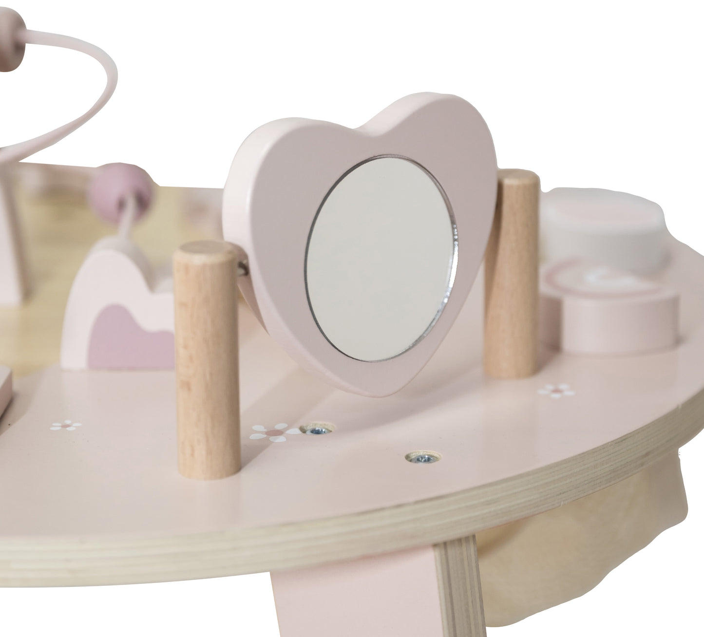 Table d'activités en bois - Pink