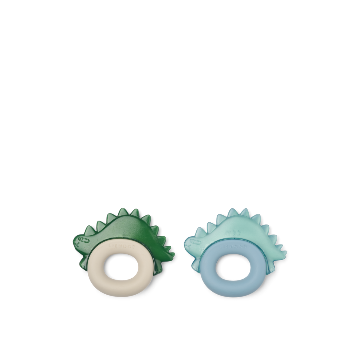 Lot de 2 anneaux de dentition rafraîchissants - Rita Dinosaure