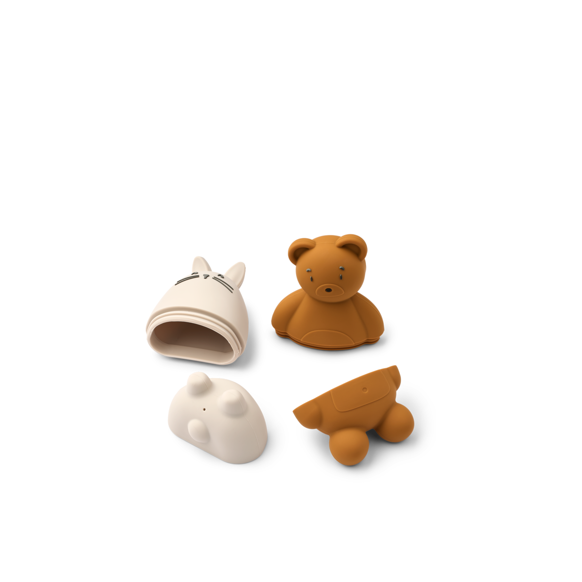Lot de 2 jouets de bain Duncan - Sandy & Mustard