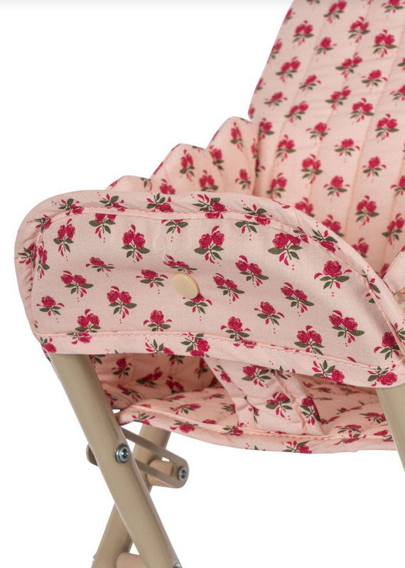 Chaise haute poupée - Rosie Rose