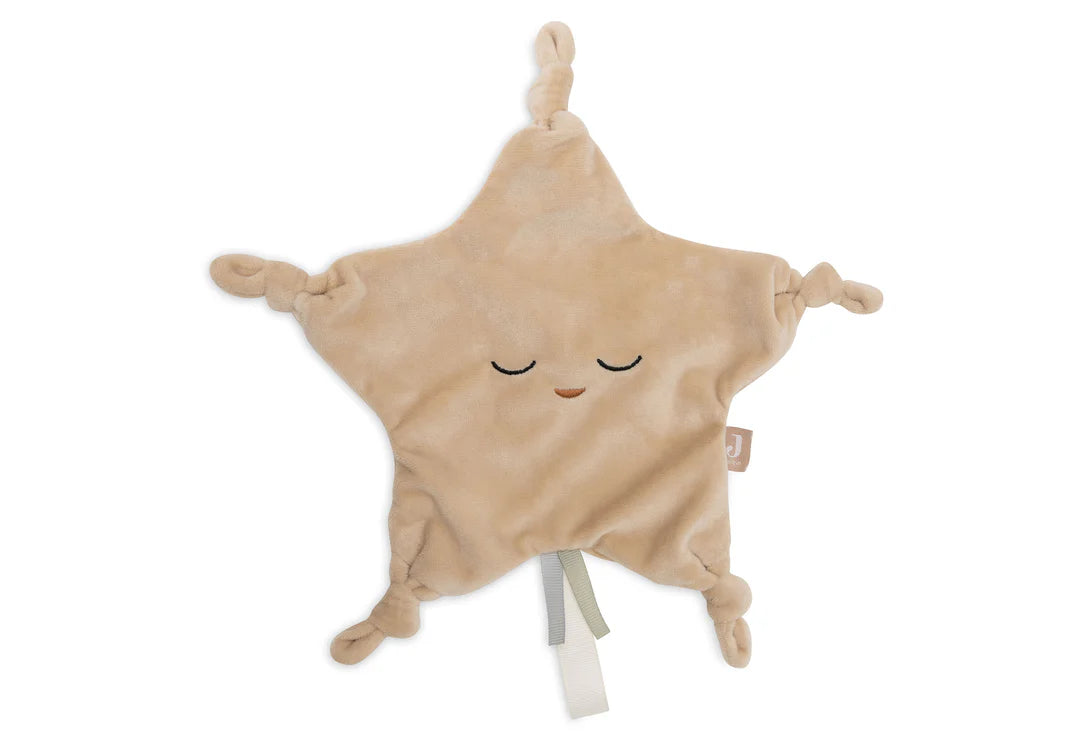 Attache tétine Little Star - Biscuit