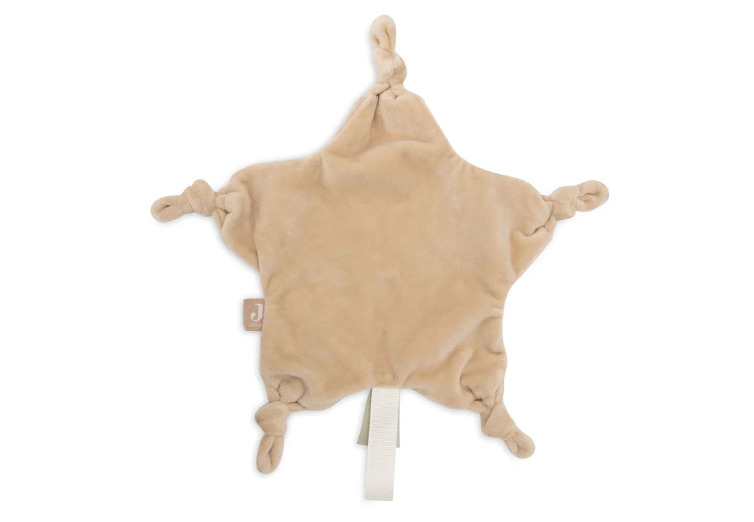 Attache tétine Little Star - Biscuit