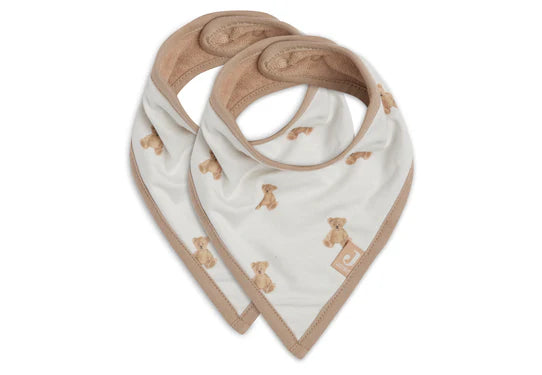 Lot de 2 bavoirs Bandana - Teddy Bear