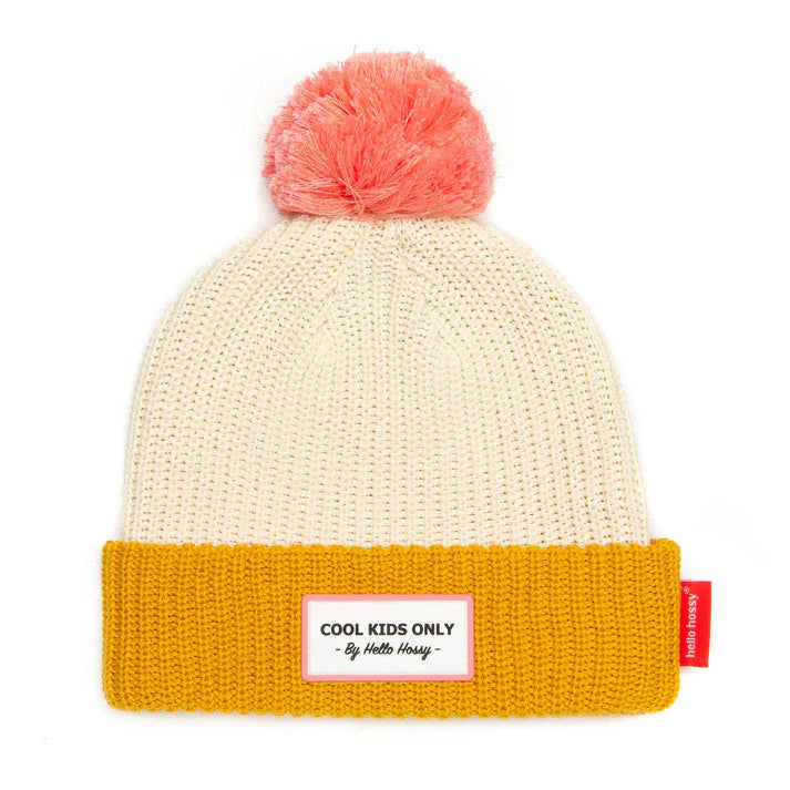 Bonnet Color Block - Camel