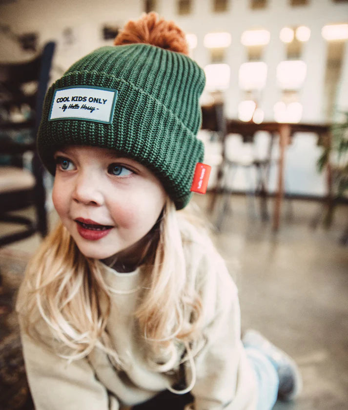 Bonnet Color Block - Forest