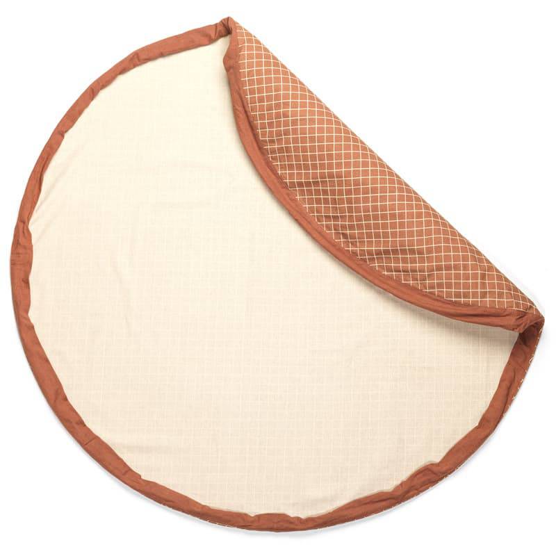 Sac de jeux - Tapis 2 en 1 - Organic coton brun