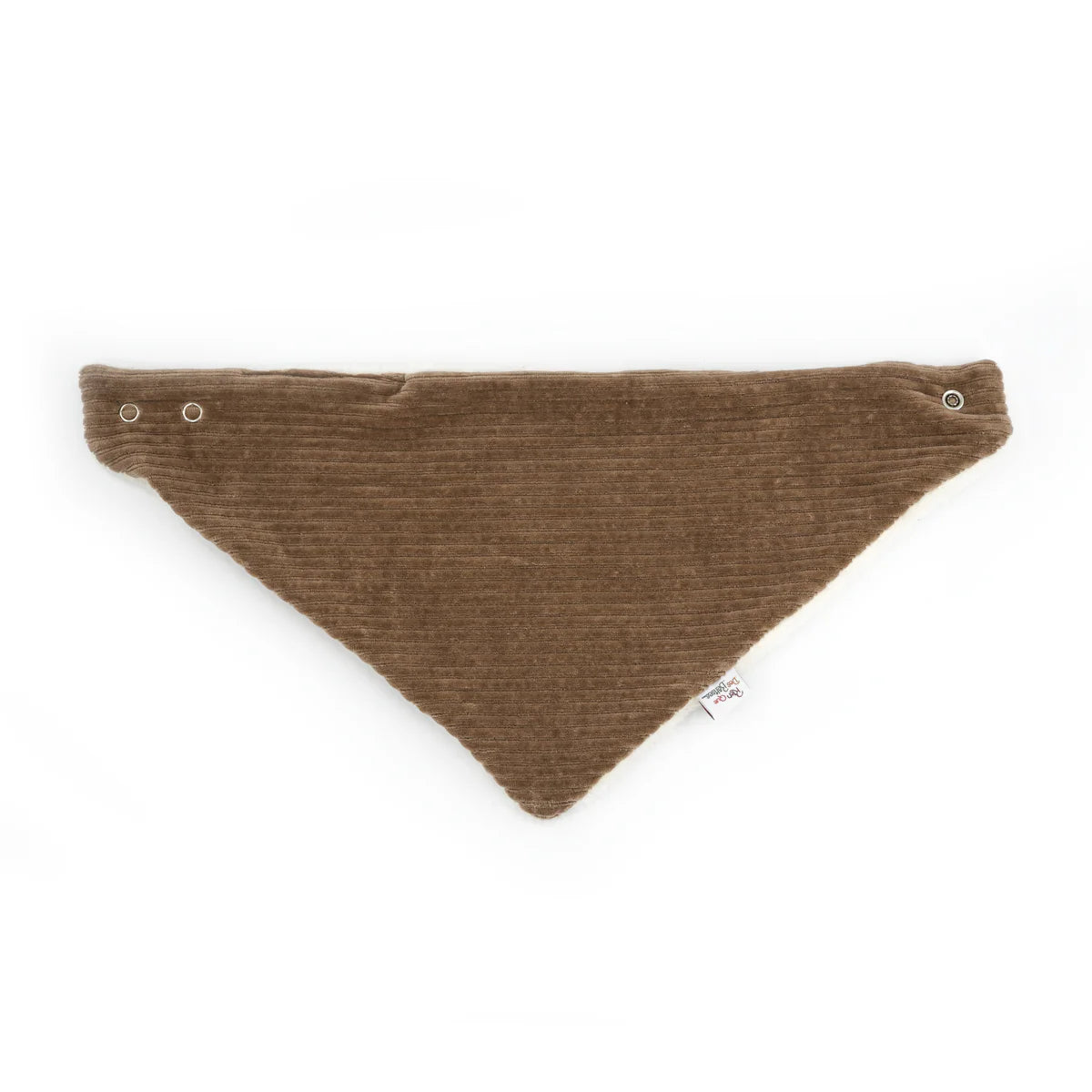Cache cou velours taupe