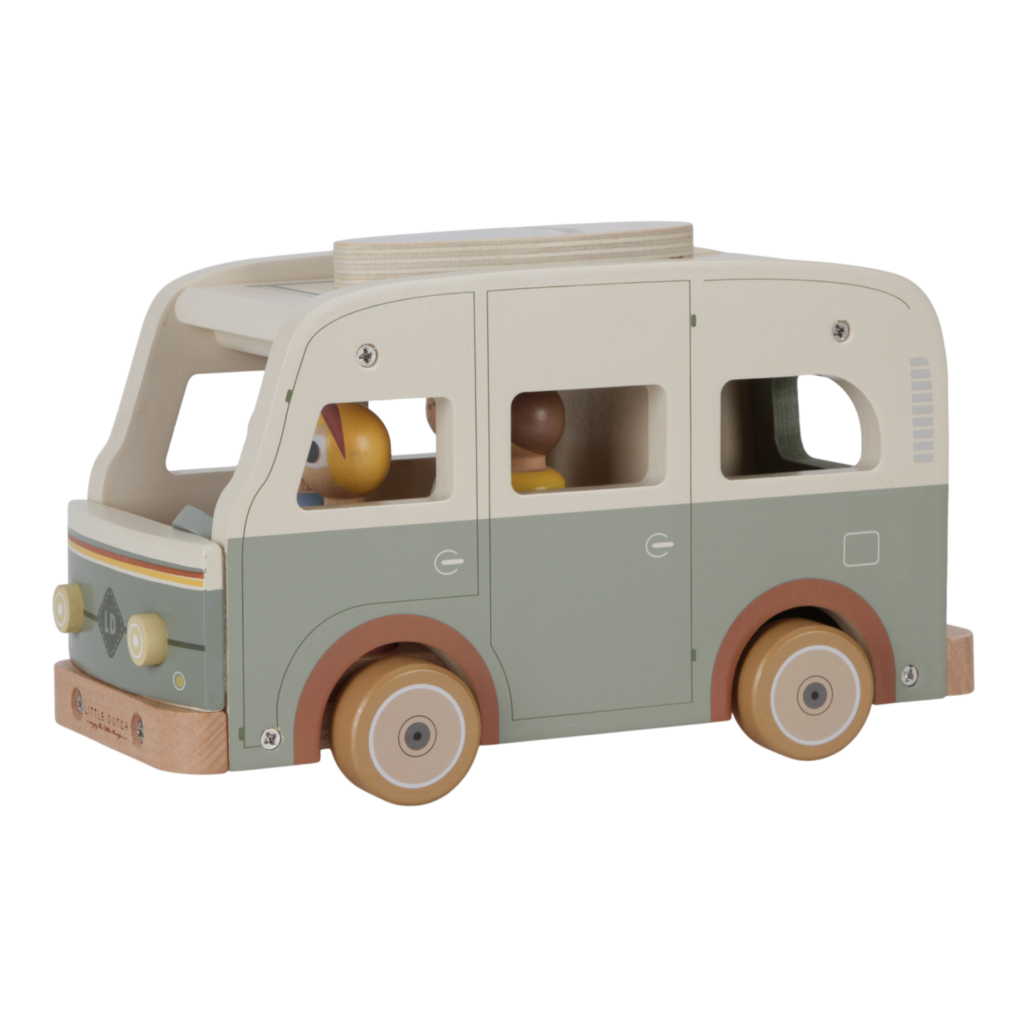 Camping-car en bois - Vintage