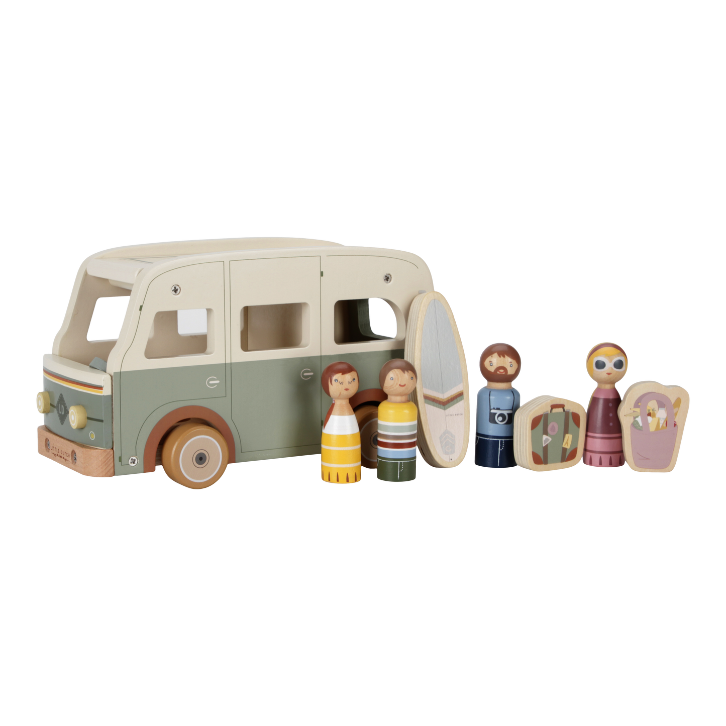 Camping-car en bois - Vintage