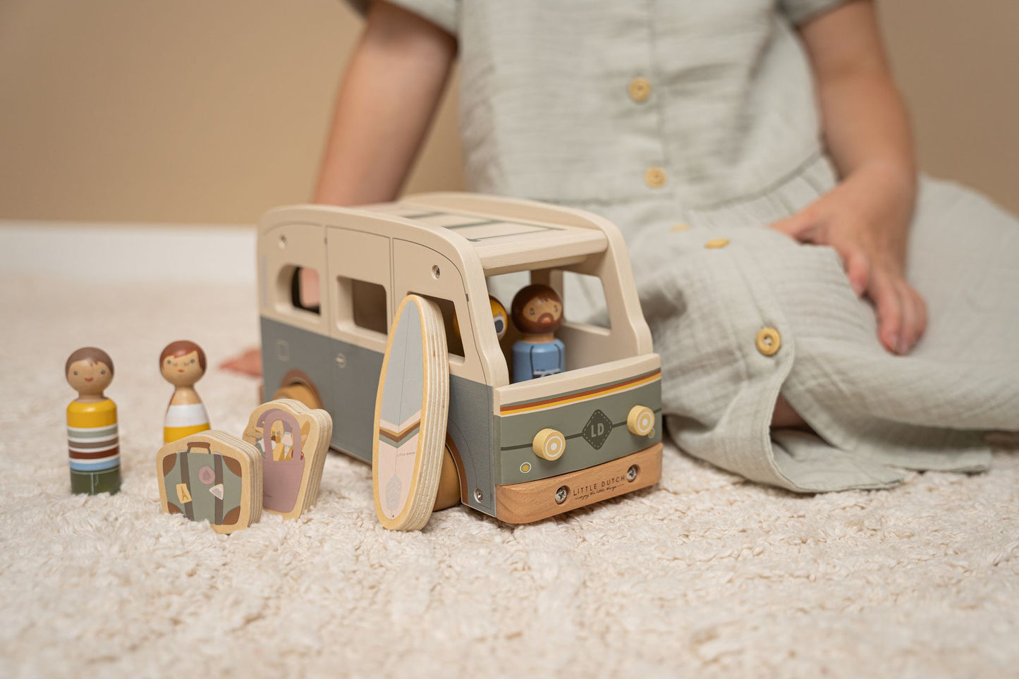 Camping-car en bois - Vintage