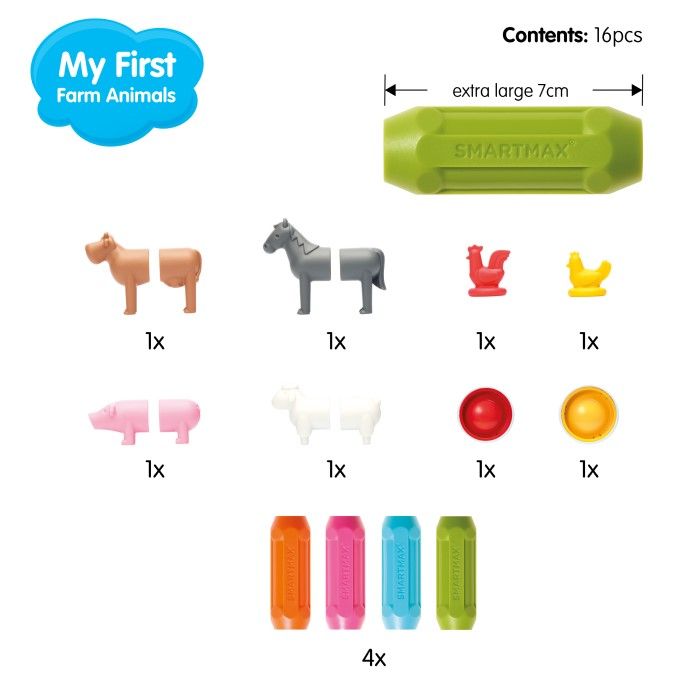 Jeu SmartMax - Les animaux de la ferme