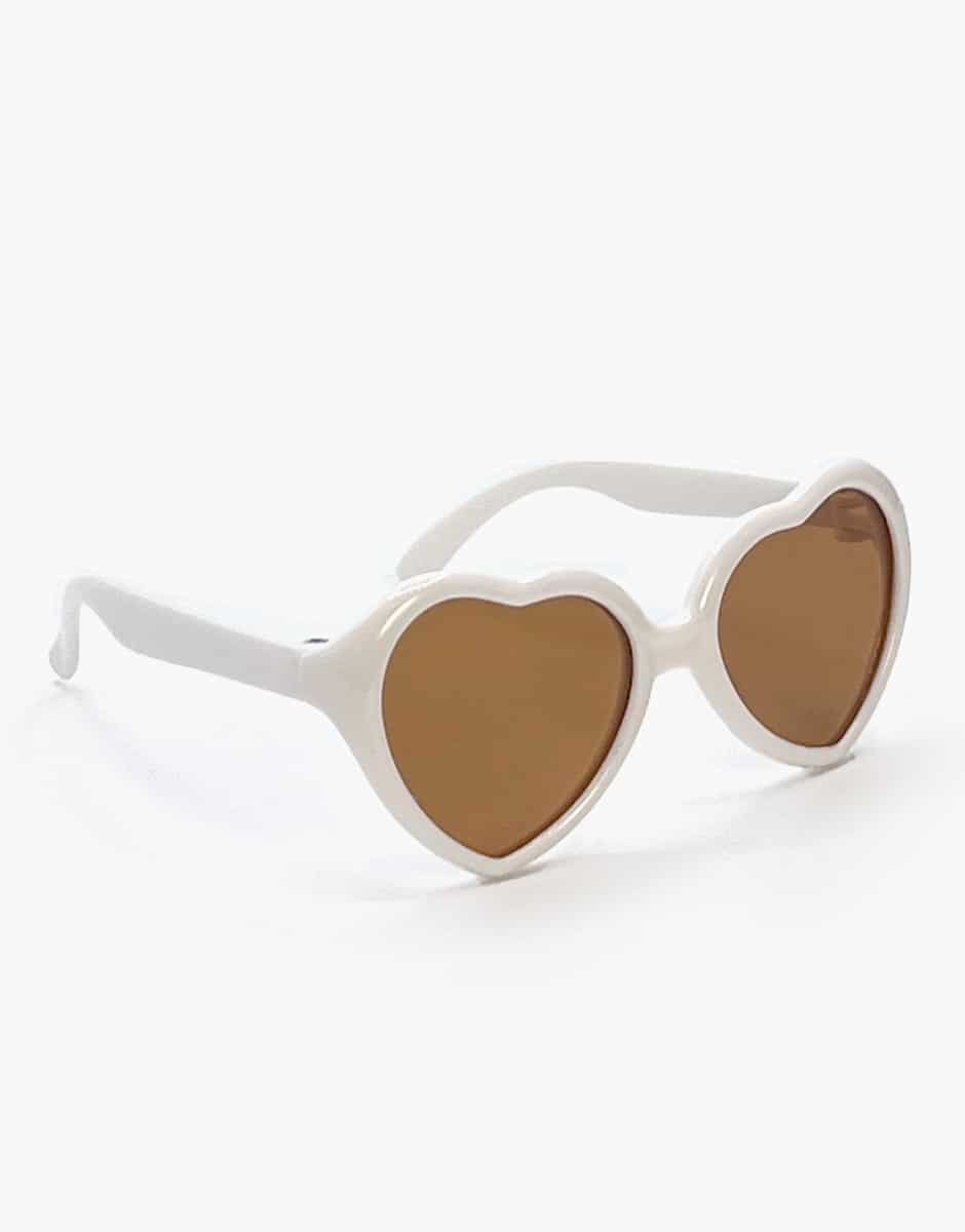 Lunettes de soleil poupées - Loona crème