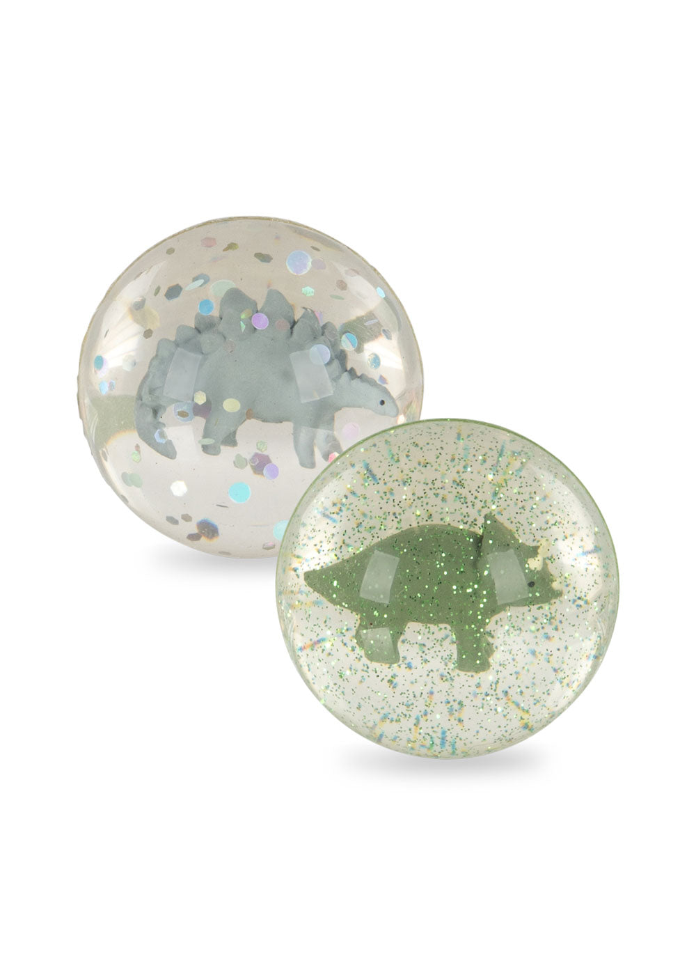 Lot de 2 balles rebondissantes - Dino
