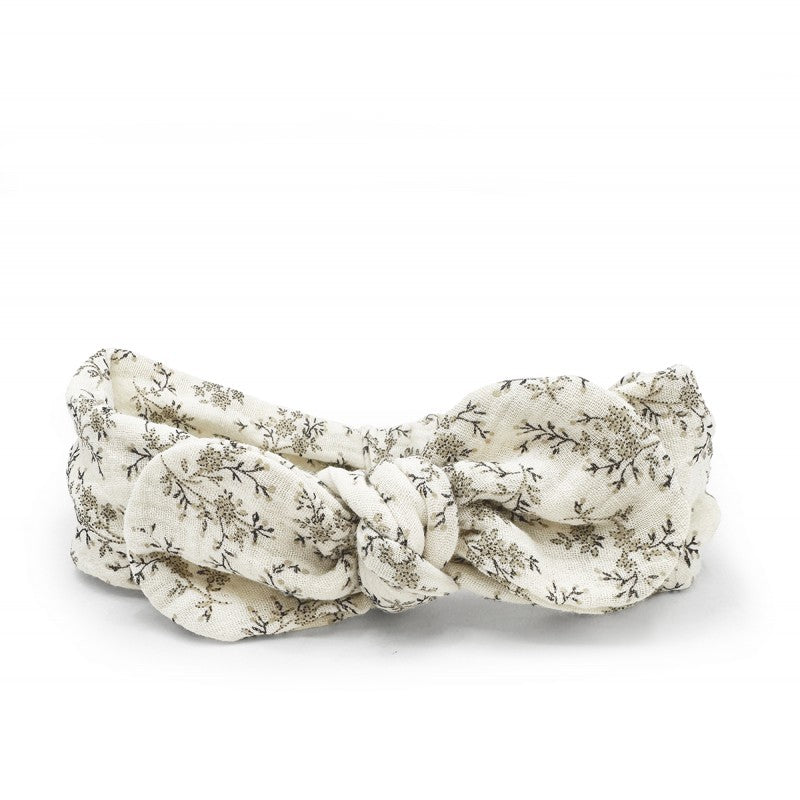 Turban en coton bébé 1-3 mois - Miley