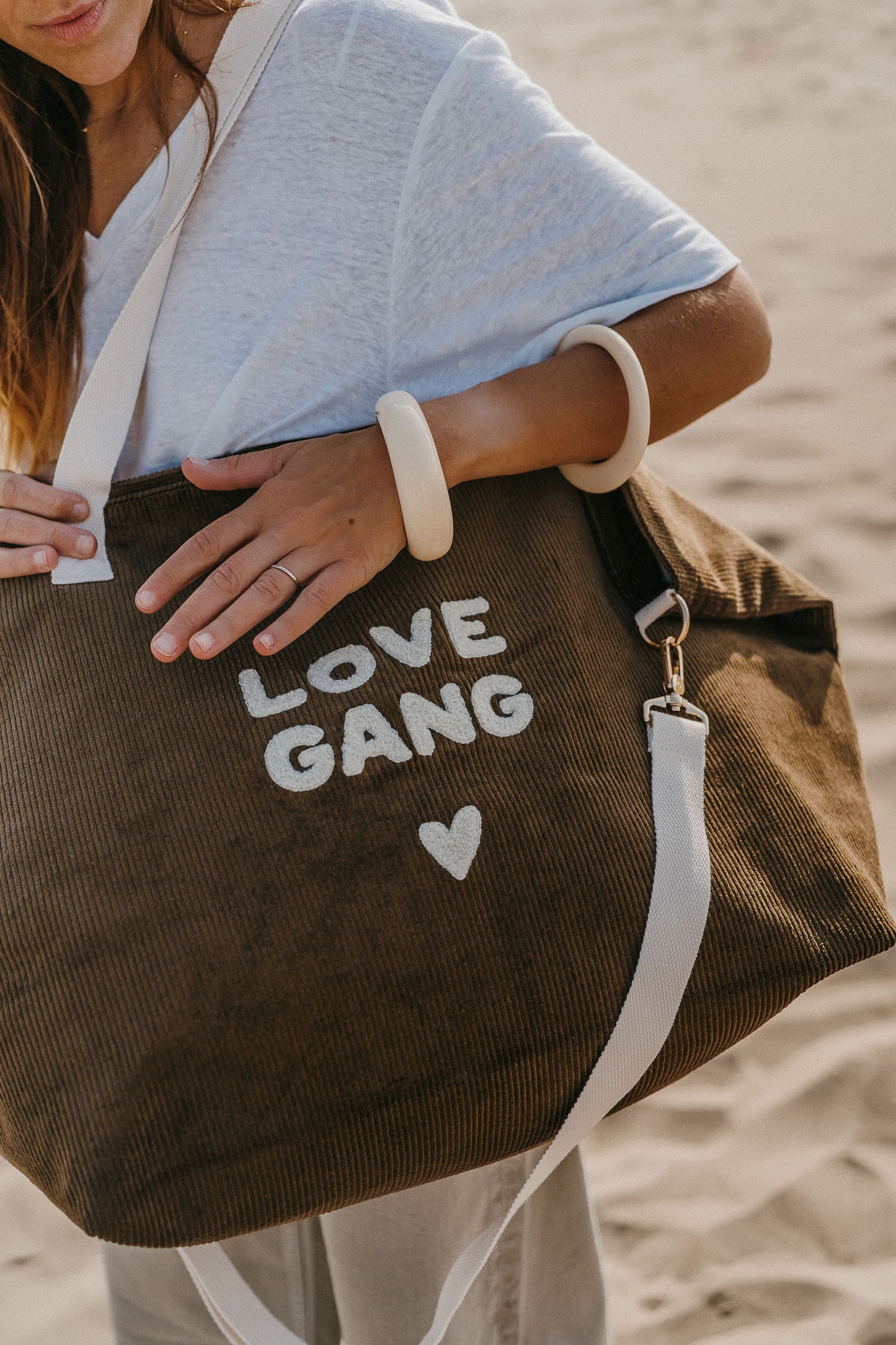 Sac XL velours - Love Gang