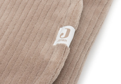Couverture portefeuille Bunny Cloudy Rib - Milky Coffee