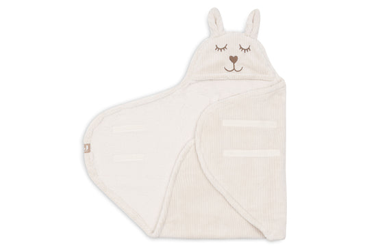 Couverture portefeuille Bunny Cloudy Rib - Oatmeal