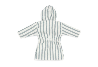 Peignoir de bain 3-4 ans - Stripe Sea Green
