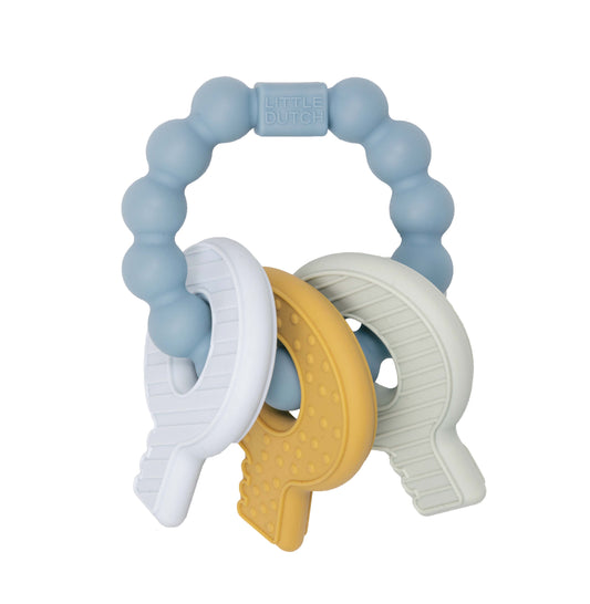 Anneau de dentition clefs - Bleu