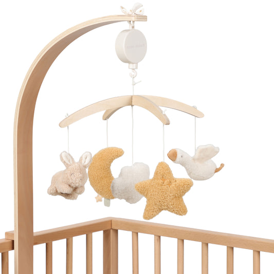 Mobile musical en bois - Newborn