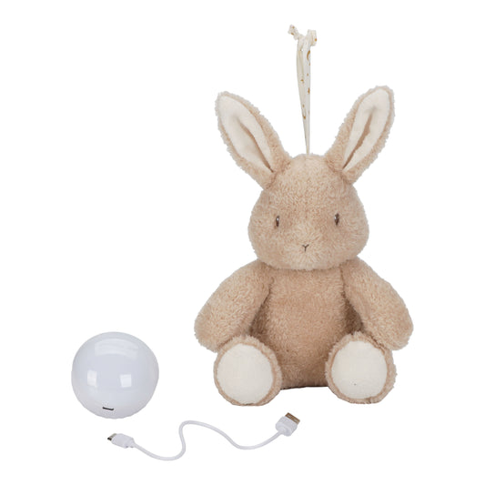 Peluche Lapin musicale et lumineuse - Newborn